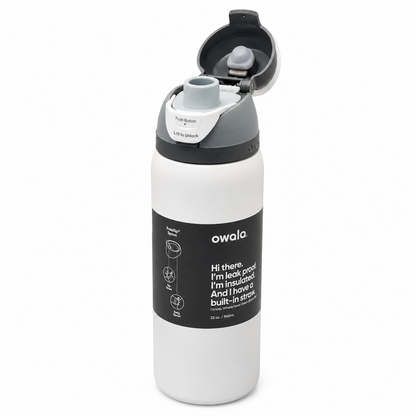 OWALA – Insulated Stainless Steel Water Bottle with Straw | BPA-Free & Leak-Proof for Sports & Outdoor Adventures