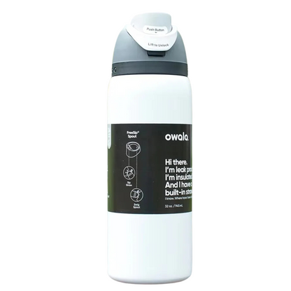 OWALA – Insulated Stainless Steel Water Bottle with Straw | BPA-Free & Leak-Proof for Sports & Outdoor Adventures